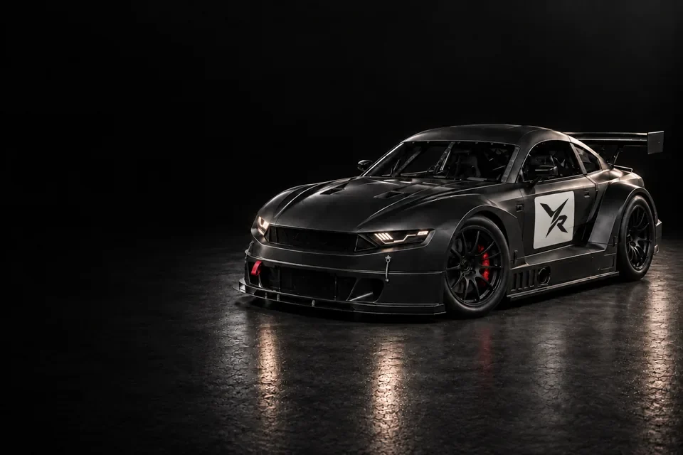 Render de un Mitjet negro de Vendetta Race